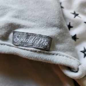 Grey SwaddleMe swaddle blanket